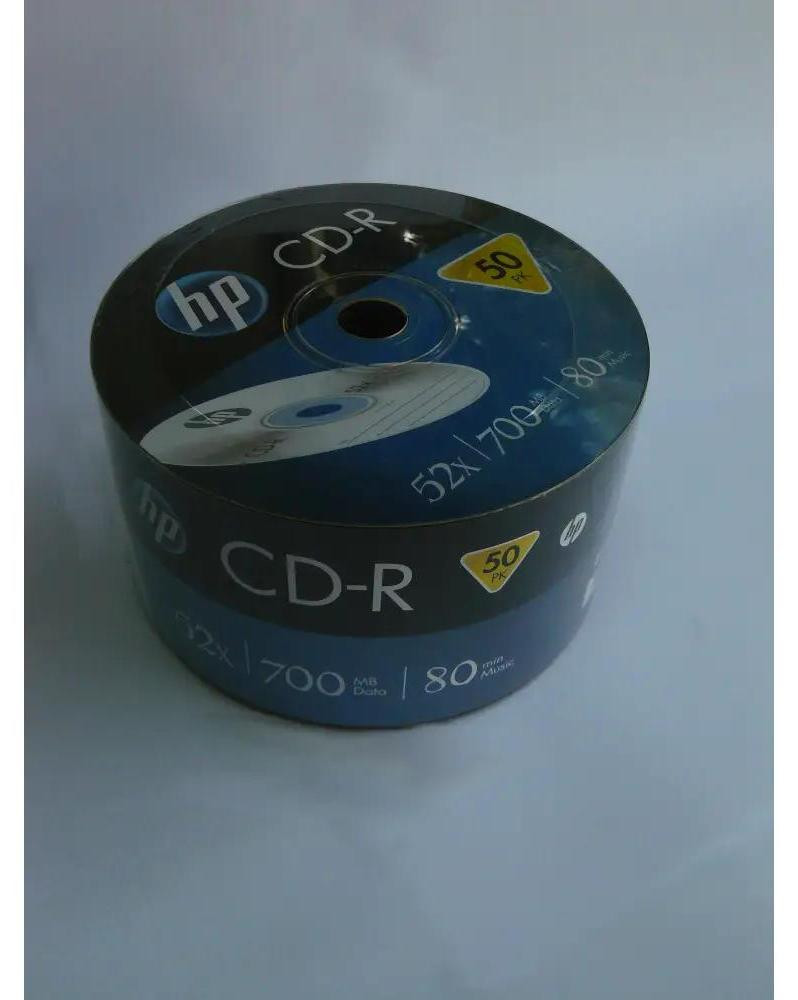 HP CD-R lege CD 700 MB 52x 50 stuks