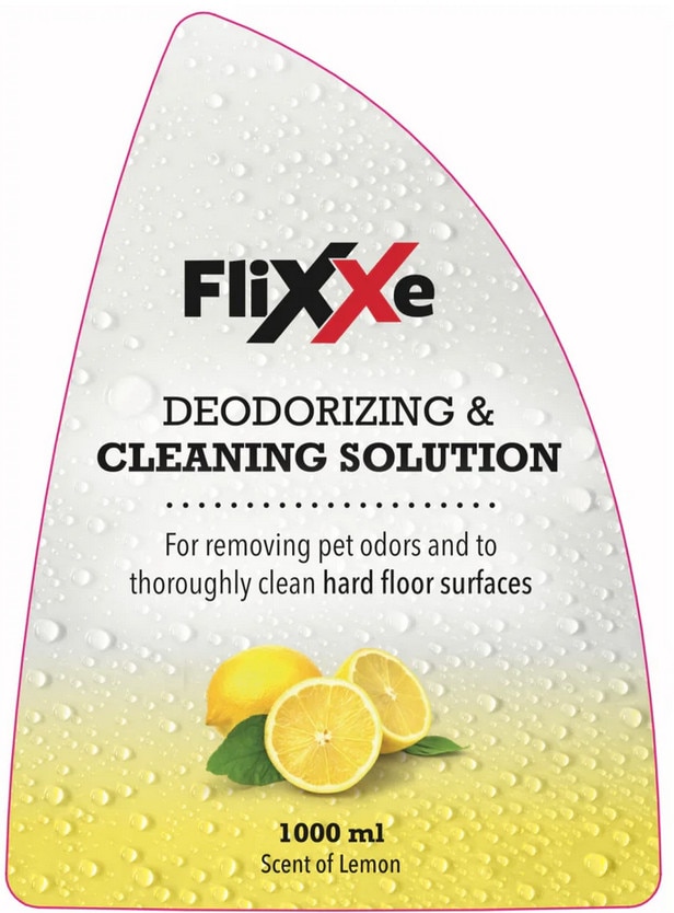 FliXXe Reinigungslösung Lemon Multi Oberflächenreiniger für Hartböden 1 Liter