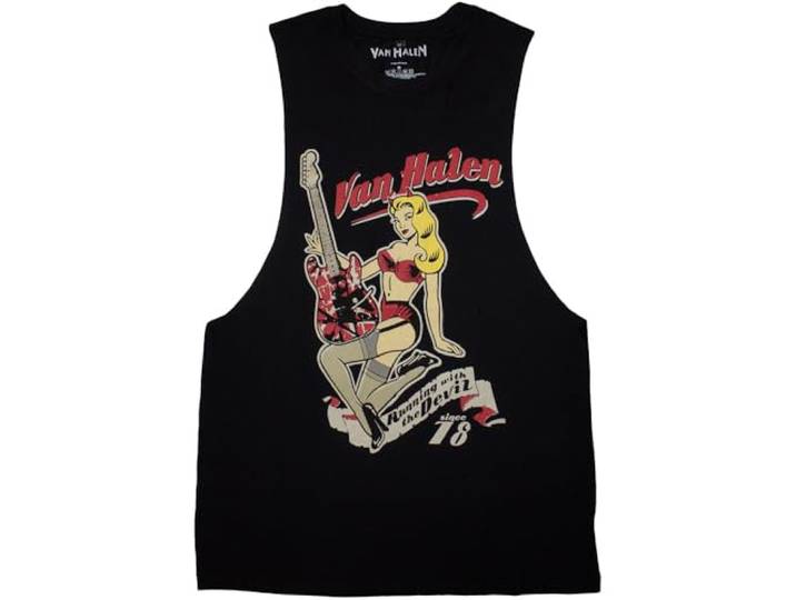 Van Halen Running With The Devil Hesje Top S
