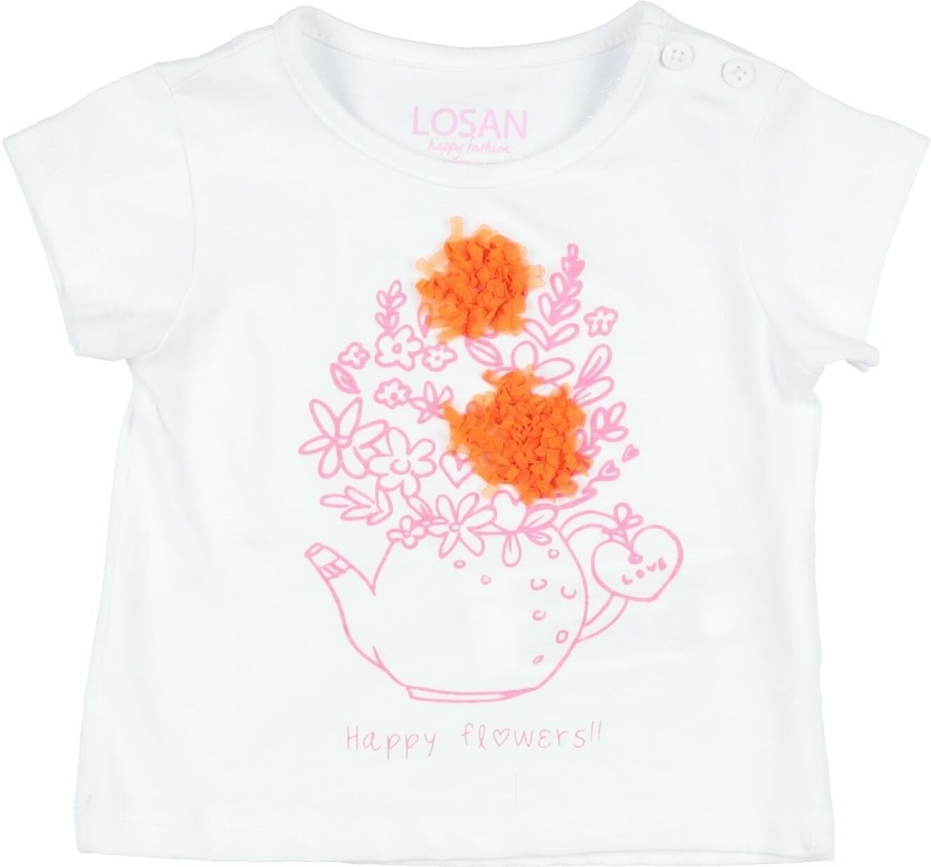 Losan Camiseta Chica Blanco 3 Chica