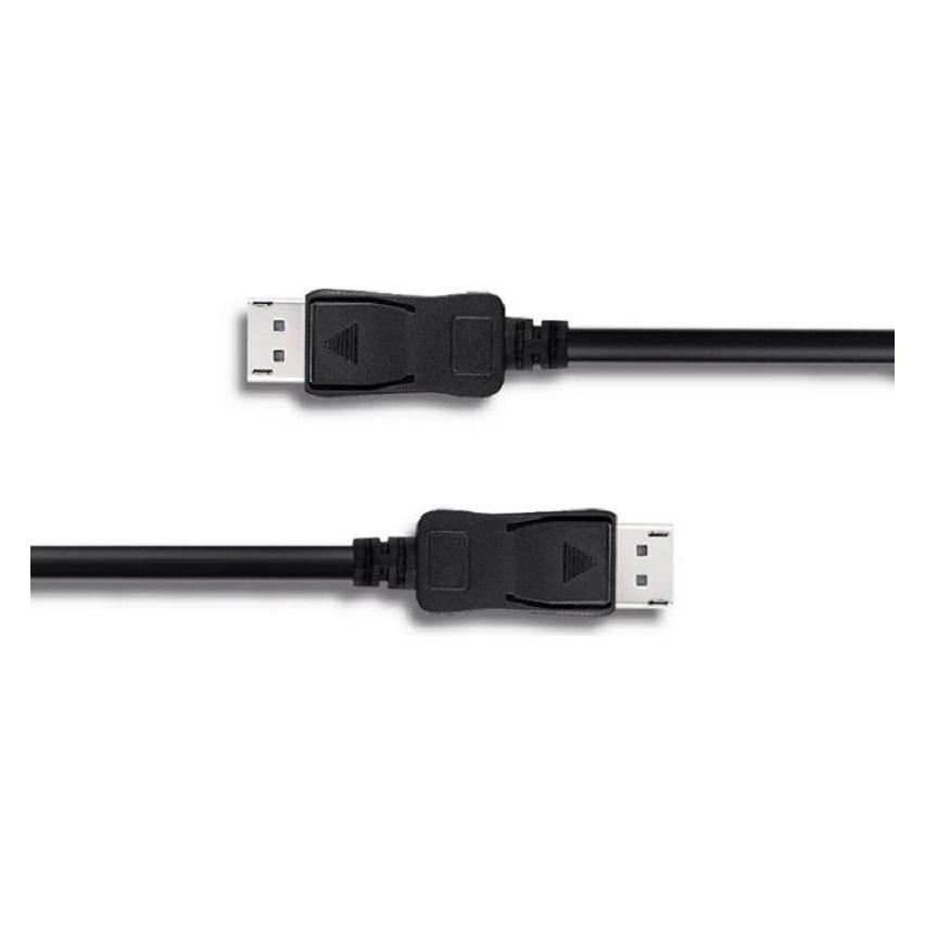 Qoltec DisplayPort male / DisplayPort male Black (0.06 m) (50584)
