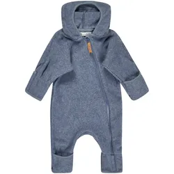 Sterntaler Safari Baumwollfleece-Overall, blau, 62