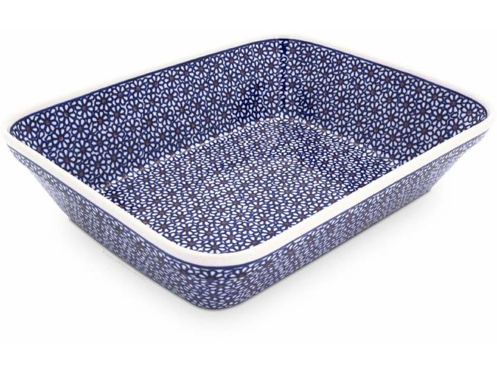 Bunzlauer Keramik Auflaufform Bunzlauer Keramik 2,7 L Auflaufform Backform 29,7x23,2x7cm Dekor 120, Keramik