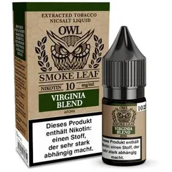 OWL Smoke Leaf Virginia Blend Liquid 10ml / 10mg Nikotinsalz