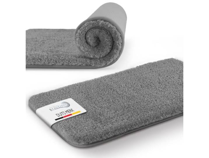 Beautissu Badmat Antislip Hoogpolig Tapijt geschikt voor Vloerverwarming
