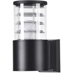 Außenwandleuchte Bronx Schwarz max. 60 Watt Wandlampe