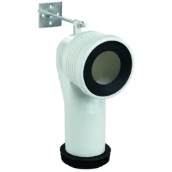 Grohe Bau Keramik WC-Ablaufbogen 39457000 9,35-13,7 cm, vertikal, einstellbar