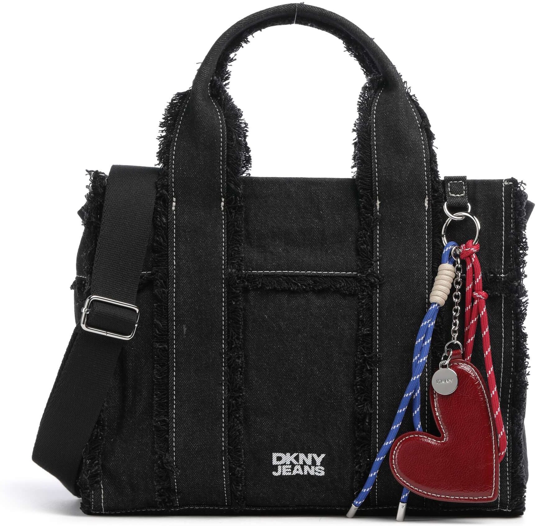 DKNY Barret Medium Handtasche, schwarz