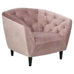 Actona Sessel Ria Stoff Dusty Rose