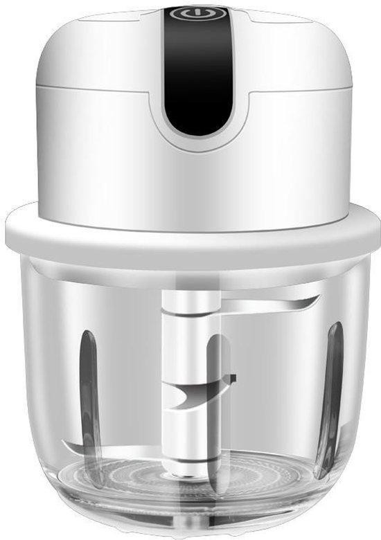 Witte elektrische multifunctionele keukenmachine met vaatwasserbestendige onderdelen