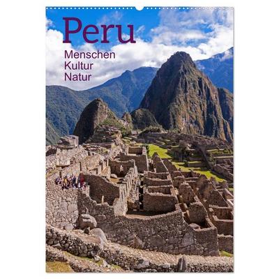 Peru - Kultur - Menschen - Natur (Wandkalender 2026 DIN A2 hoch), CALVENDO Monatskalender