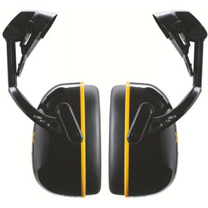 Uvex Kapselgehörschutz K20H, dielektrisch, 2630220, für Erwachsene, schwarz-gelb, SNR 30 dB