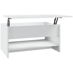 vidaXL Couchtisch Weiß 80x50x40 cm Holzwerkstoff