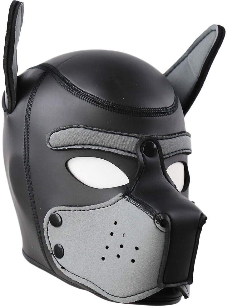 Kinky Puppy Cagoule PUPPY Néoprène Gris