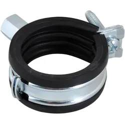 Walraven Bismat Einschraubenschelle 3413014 11-14mm, M 8, Stahl, elektrolytisch verzinkt, mit Schallschutz