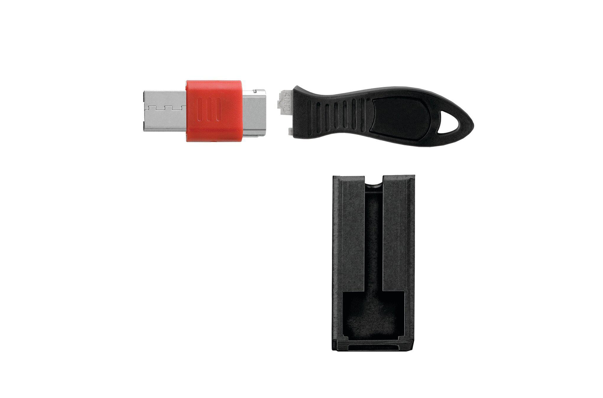 Kensington USB-Port-Schloss mit Schutzabdeckung K67915WW