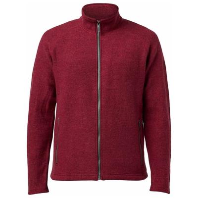 Ivanhoe of Sweden - Danny Full Zip - Wolljacke Gr XL rot