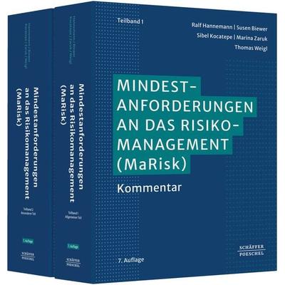 Mindestanforderungen an das Risikomanagement (MaRisk), Gebundene Ausgabe von Ralf Hannemann,Susen Biewer,Sibel Kocatepe,Marina Zaruk,Thomas Weigl,