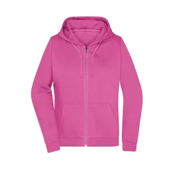 Ladies' Promo Zip Hoody - S - pink
