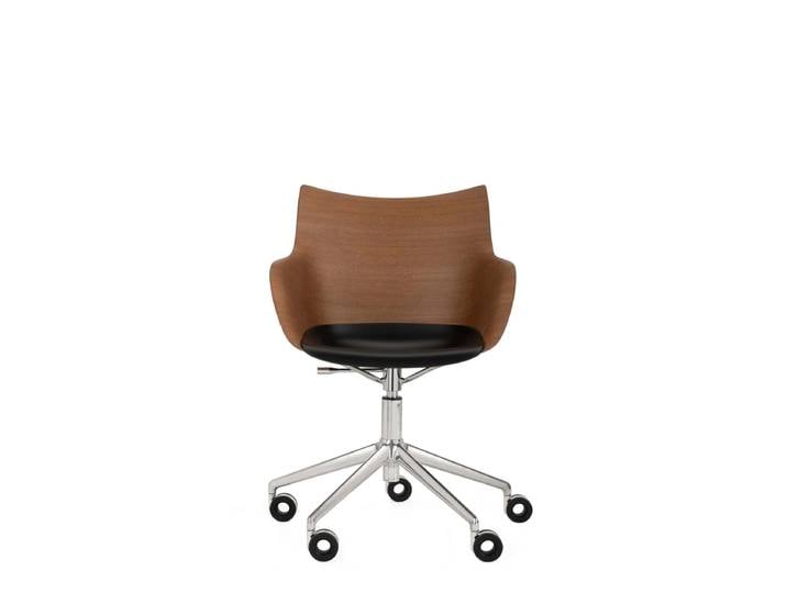 Kartell Q/Wood Armlehnstuhl