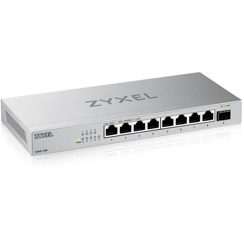 ZYXEL XMG-108 8 Port 10/2,5G MultiGig Switch unmanaged