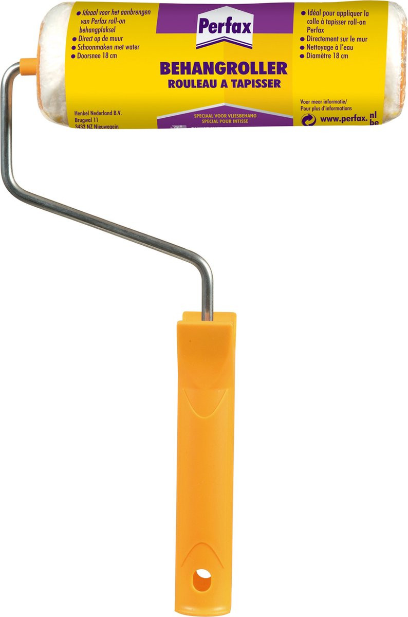 Perfax Behangroller voor Vliesbehanglijm