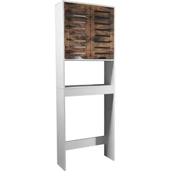 VCM Überbauschrank Waschmaschine Flonali, Zubehör Waschen + Trocknen