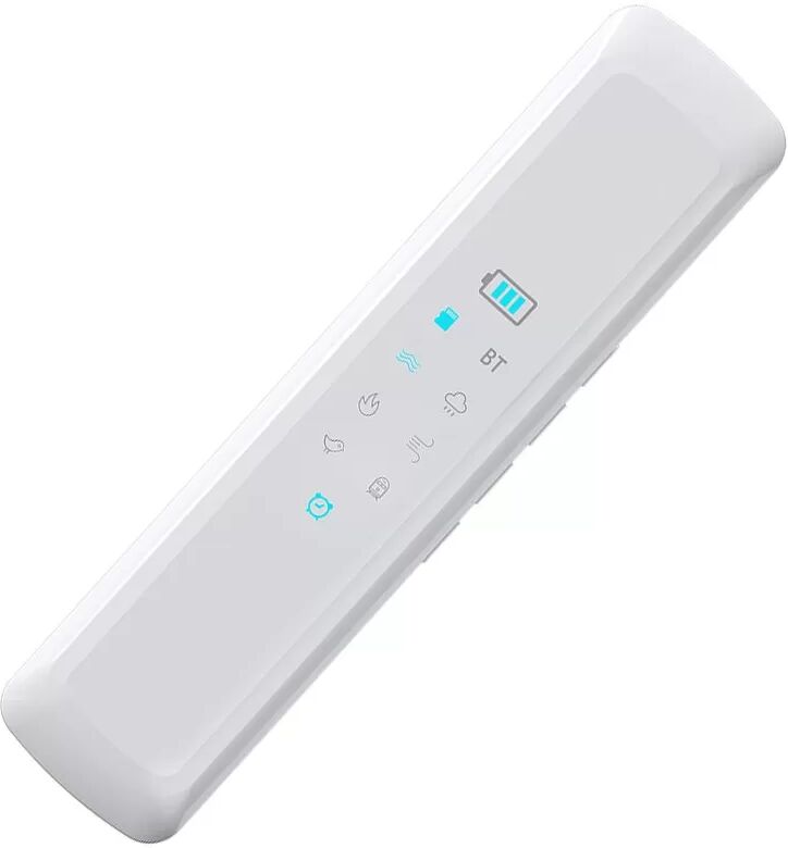 INF Haut-parleur de sommeil Bluetooth avec écran, lecture TF et conduction osseuse intégrée Blanc