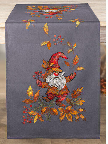 Stickläufer "Herbst-Wichtel"