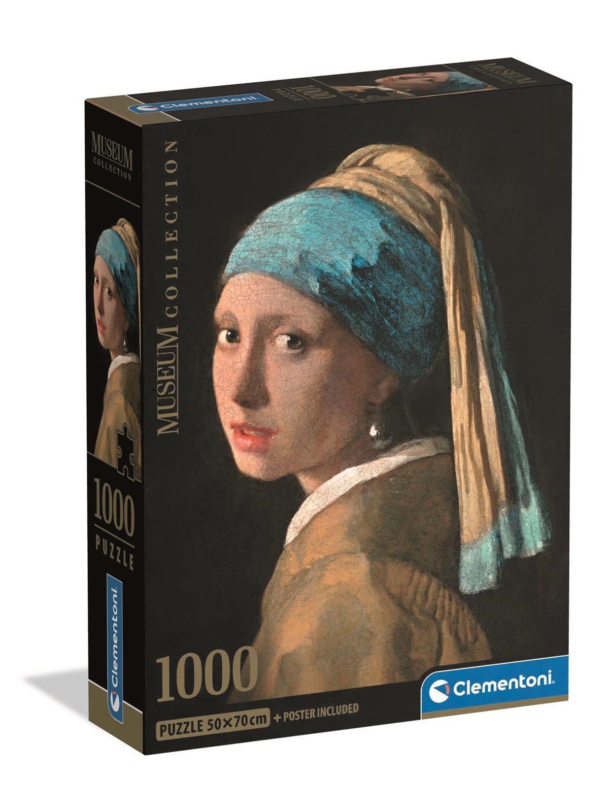 Clementoni "Girl with a Pearl Earring" Museum Jigsaw Puzzle 1.000 pieces 2D Puzzles