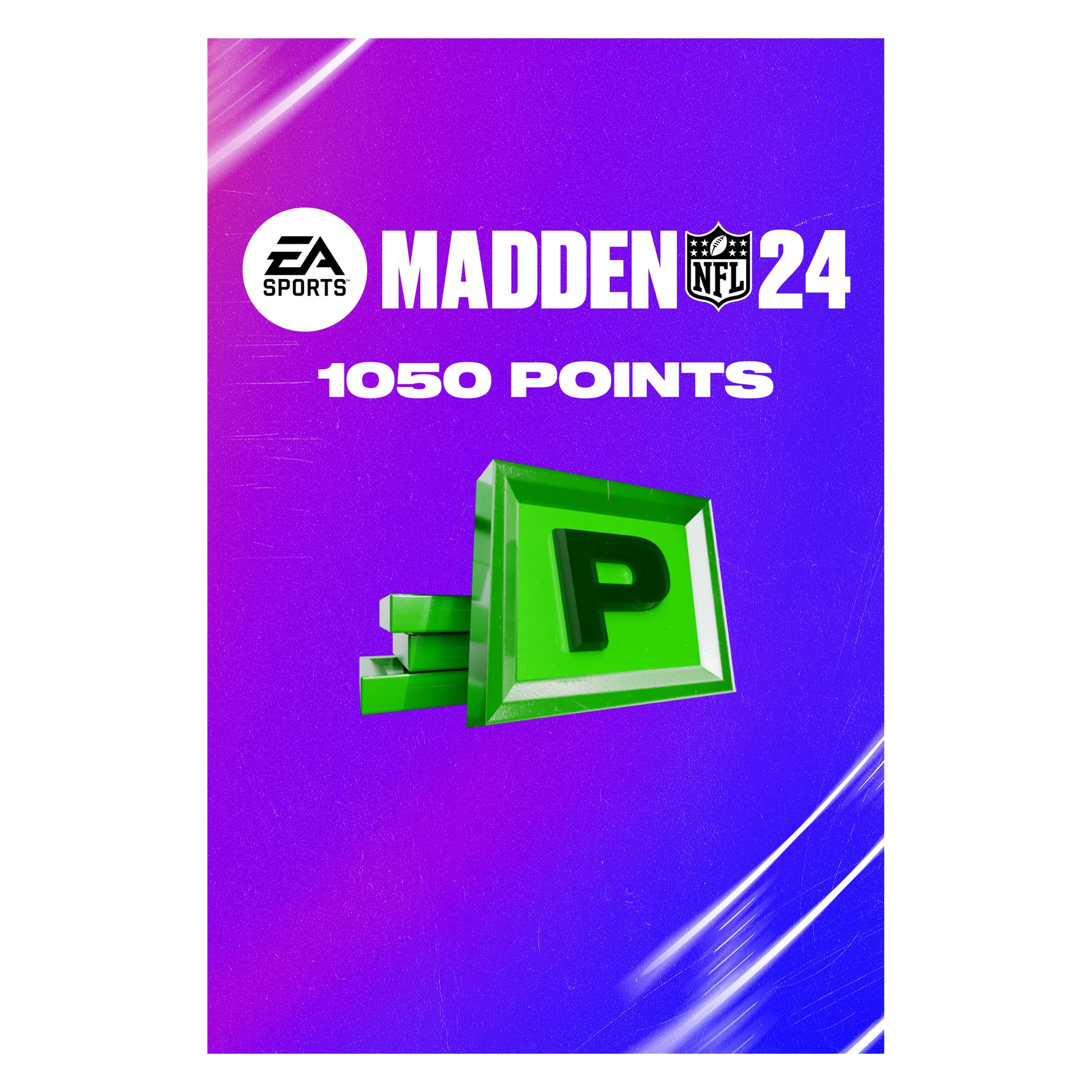 Microsoft Xbox MADDEN NFL 24: 1050 MADDEN POINTS Download Code (7F6-00532)