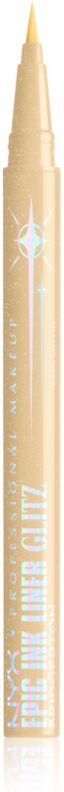 NYX Professional Makeup Bridgerton Royal Epic Ink Liner shimmer eyeliner shade 02 Glitzed In Gold 1 ml