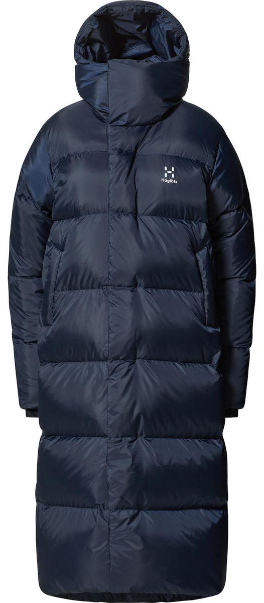 Haglöfs Damen Winterjacke Long Down Parka Women Blau XL