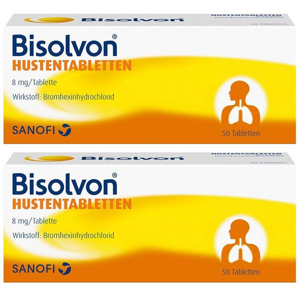 Bisolvon Hustentabletten 8 mg x2 2x50 St Tabletten