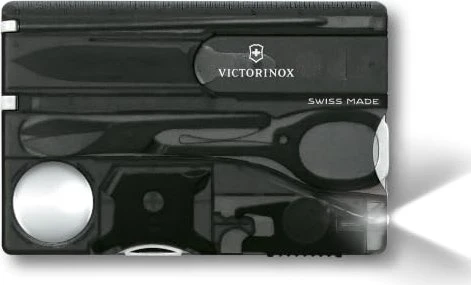 Victorinox Swiss Card Lite transluzent schwarz