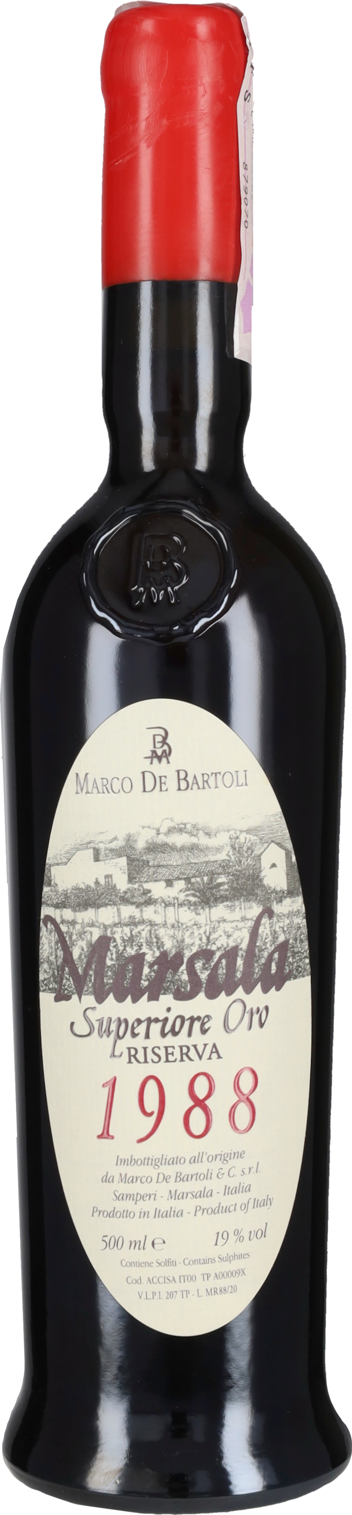Marsala Vergine Superiore Riserva De Bartoli 1988 - 50cl