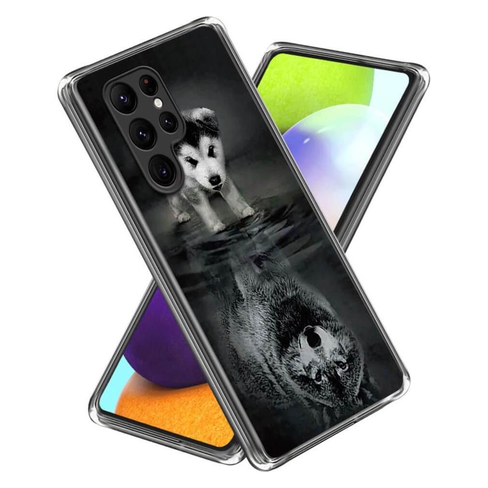 Cover-Discount Cover Handyhülle IMD Wolf (Samsung Galaxy S24 Ultra) (660171640B)