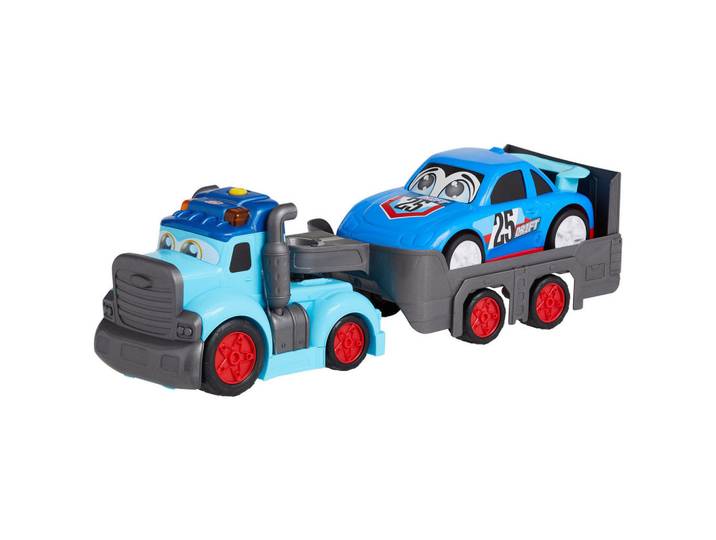 Dickie Toys Spielzeugauto, Grau, Rot, Hellblau, Kunststoff, 69x25x18 cm, RoHS, EN 71, Geräuscheffekte, Lichteffekte, Spielzeug, Spielzeugautos