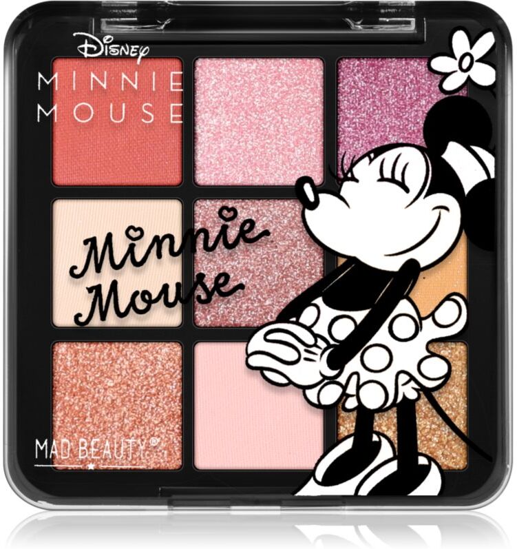Mad Beauty Minnie Bow Magic Eyeshadow Palette Eyeshadow Palette 9x1.5 g
