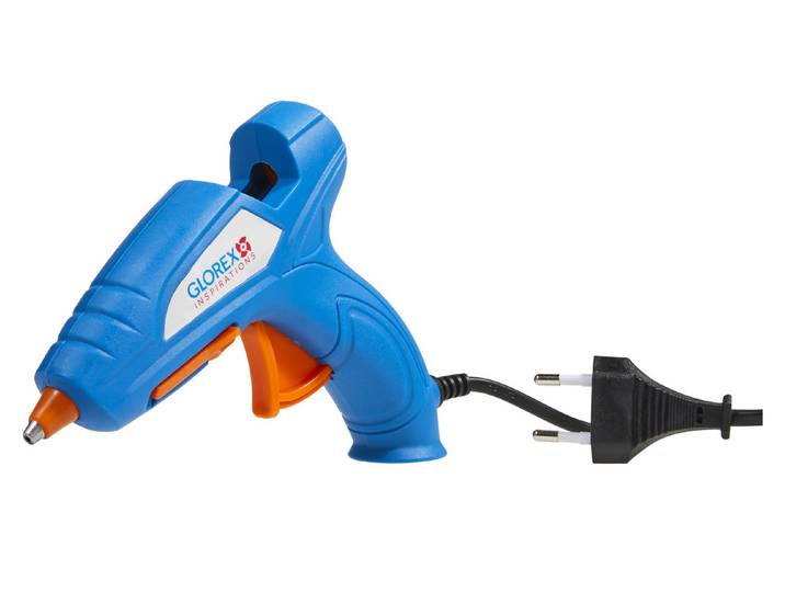 Glorex Heissklebepistole Mini Blau 20 W