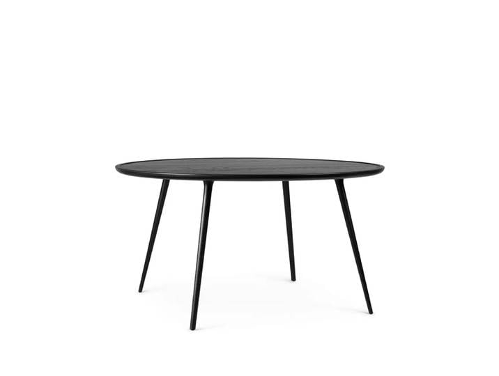 Mater Table à manger Accent ronde black stained oak, ø140 cm