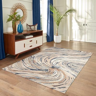 Lush Decor SAVOY Big Wave Indoor Area Rug