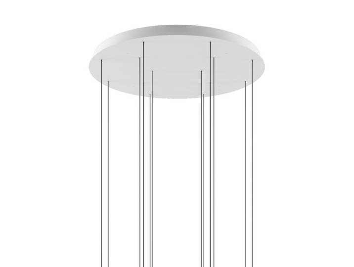 Lodes Baldachin Round Cluster System - Weiß matt , 14