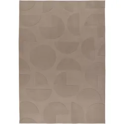 Teppich FOCUS taupe (BL 160x230 cm) - BL 160x230 cm
