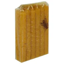 Jeka 120/BW Christbaumkerzen 12er/Pkg. Bienenwachs