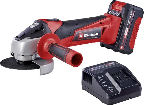 Einhell TC-AG 18/115 Li (1x4,0Ah) Power X-Change 4431133 Akku-Winkelschleifer 115 mm inkl. Akku, inkl. Ladegerät 18 V 4.0 Ah