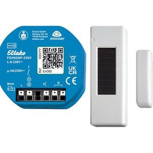 Eltako Abluftsteuerung FDH62NP-230V+FTKB Funk, für Dunstabzugshaube, Solar