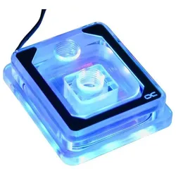Alphacool eisblock aurora xp3 light - acryl cpu-kühler, CPU Wasserkühler, Transparent