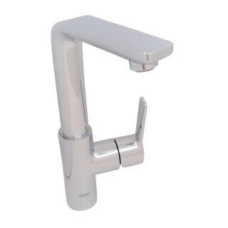 Grohe Lineare éénhendelige wastafelmengkraan met draaibare uitloop
