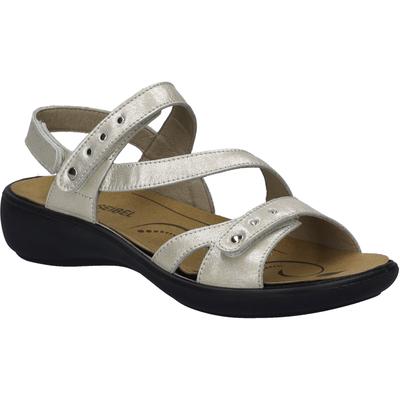 Sandale JOSEF SEIBEL "Ibiza 70, gold", Damen, Gr. 38, gold, Obermaterial: 100% Rindsleder Leather cow., Schuhe Sandale